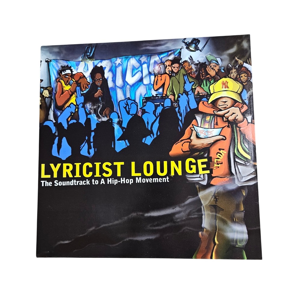 Lyricist Lounge Volume One 1998  Promo Flat Album 12x12 Rawkus D/S Hip Hop